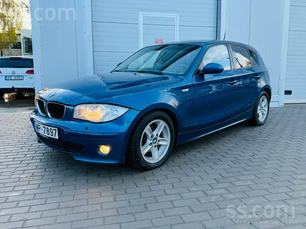 BMW 118, 1.6 benzīns, manuālā ātrumkārba. Uzticams un jaudīgs dzinējs, patēr