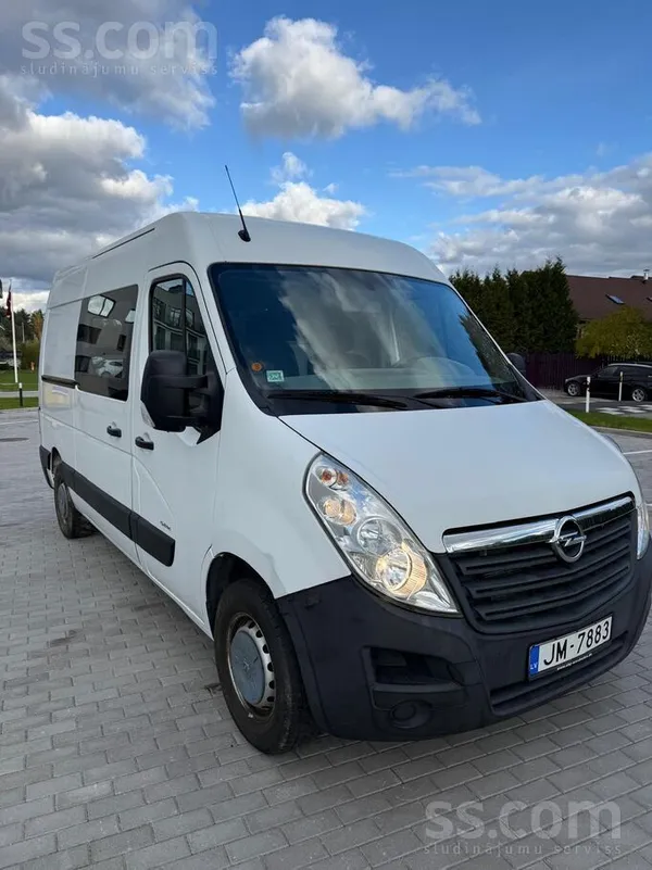 Opel Opel Movano 2011.gads. 103 683km. Bez rūsas. Svaig