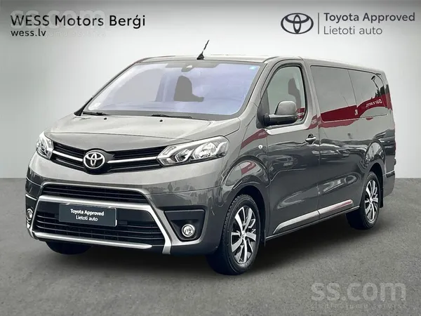 2 gadu garantija bez nobraukuma ierobežojuma - Toyota Approved un bezmaksas