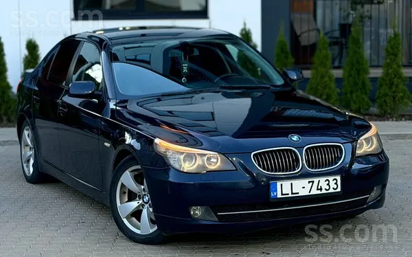Pārdodu BMW 525d E60 facelift ar 2.5 dīzeļdzinēju, 145 kW / 197 ZS un automā