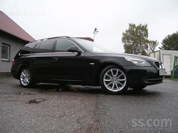 Tikko no Vācijas. BMW 520 Touring. Servisa vēsture. Lieliskā vizuālā un tehn