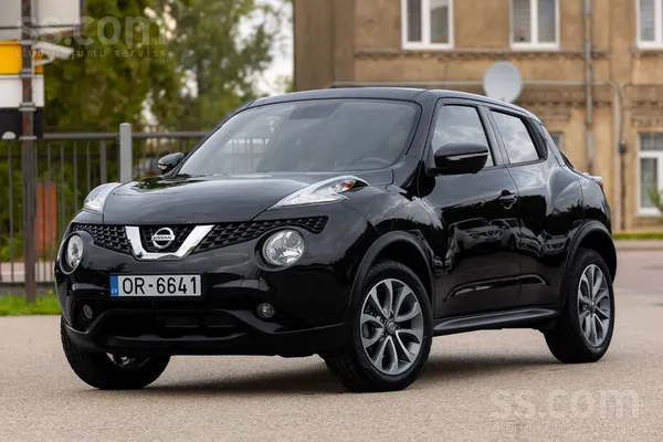 Tikko no Francijas. Nissan Juke Tekna 1.5d. 81kw. Piereġistreta un izieta te