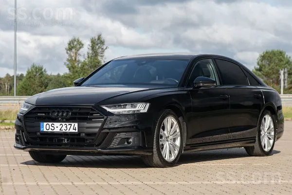 Audi A8 2020, 3.0 benzīns, Automāts, Sedans, Melns — Latvijā