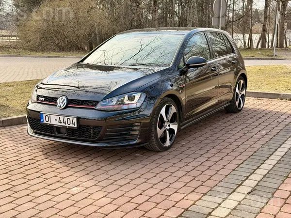 Volkswagen Golf 7 Gti 2, 0Tsi (220 zs), ar Dsg automātisko Pārnesumkārbu.
