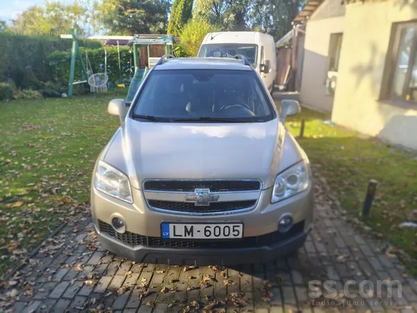 Pārdodu Chevrolet Captiva, 2007. gada, zelta krāsā

Pārdodu labi kalpojušu