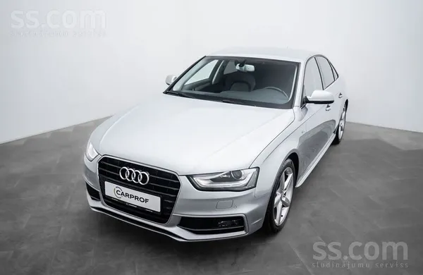 Audi A4 S-Line. 

Audi A4 S-line ir sedans ar sportisku izskatu un komfort