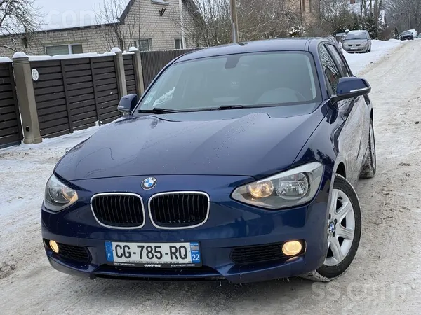 BMW F20 118d. Automats Oriģināls nobraukums
Ir Francijas tehniska apskate a
