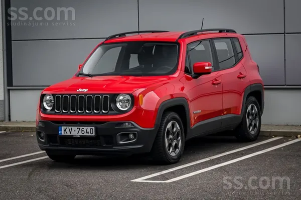 Jeep Renegade 2017, 1.4 benzīns, Automāts, SUV/Apvidus, Sarkans — Latvijā