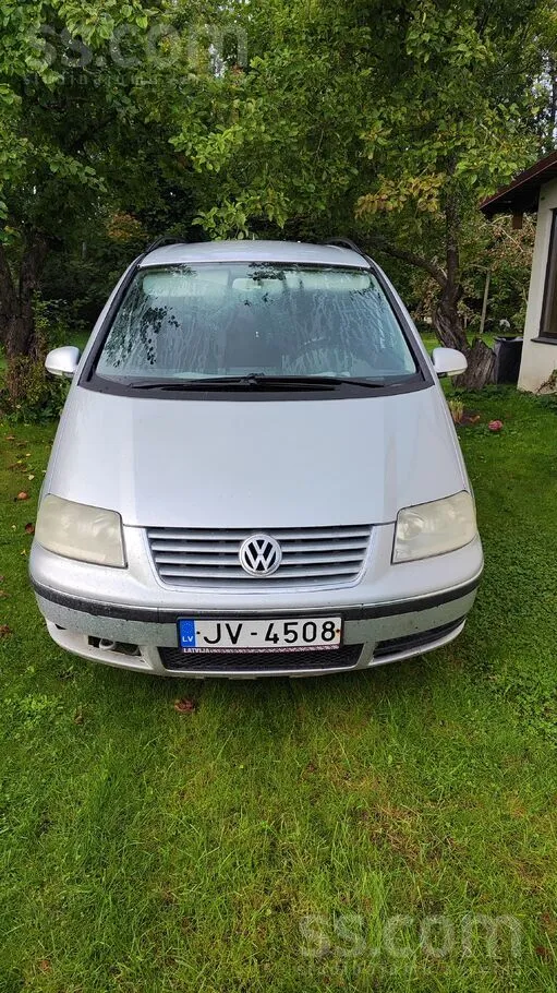 Volkswagen Pārdodu VW Sharan 1.9 Tdi, 2004. gada tehniski ļot