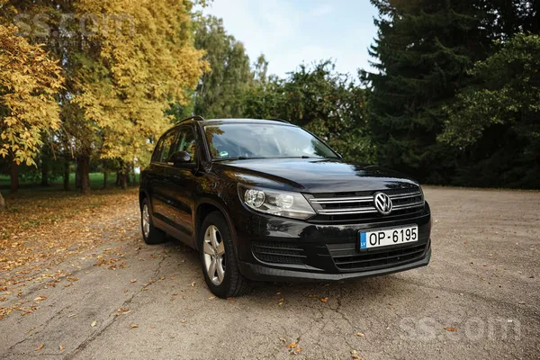 Volkswagen Tiguan 2015, 1.4 benzīns, Manuāls, SUV/Apvidus, Melns — Latvijā