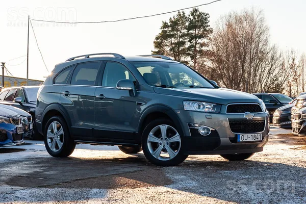 Tikko ievests Chervolet Captiva Awd(4x4) ar manuālo pārnesumkārbu un 2.2D (1