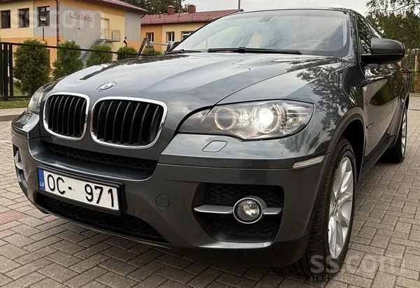 BMW X6 2009, 3.0D dīzelis, Automāts, SUV/Apvidus, Zaļš — Latvijā