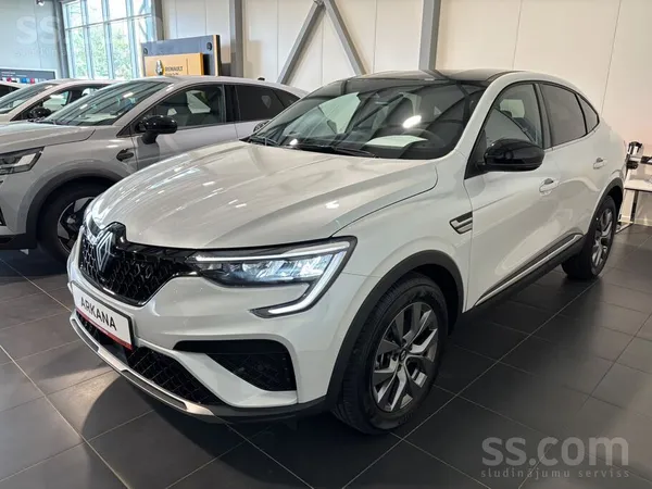 Jauna salona Renault Arkana techno full hybrid E-Tech 145. Degvielas patēriņ