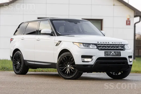 Land-Rover Range Rover Sport 2016, 3.0D dīzelis, Automāts, SUV/Apvidus, Balts — Latvijā