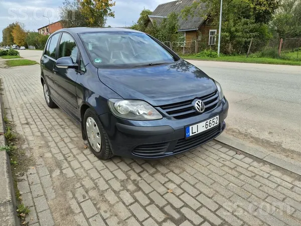 Volkswagen Golf Plus 2006, 1.6 benzīns, Manuāls, Hečbeks, Zils — Latvijā