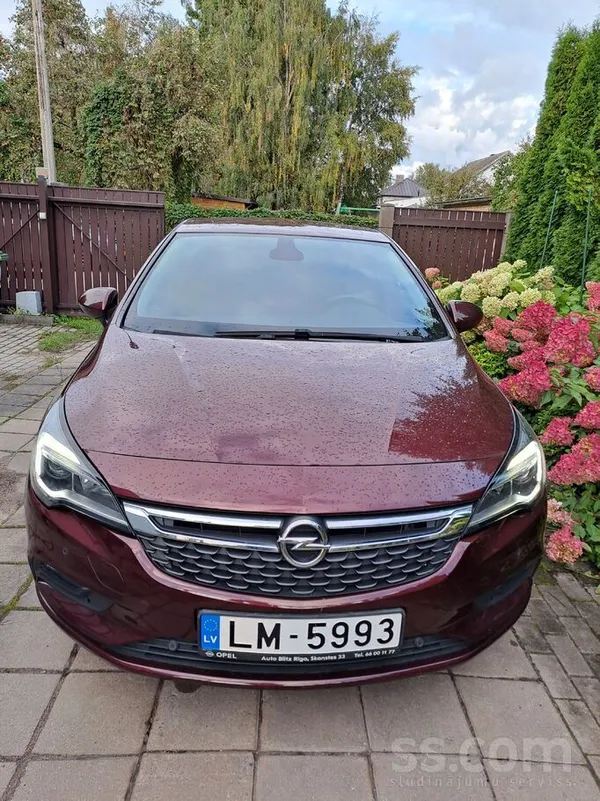 Pārdodu labi koptu Opel Astra 1.6 Cdti 81 kW /2018. gads/ ar nobraukumu 63 8