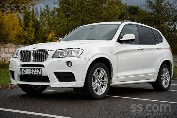 BMW BMW X3 3.0 dīzelis 190 kW xDrive, M-paka. Nomainīt