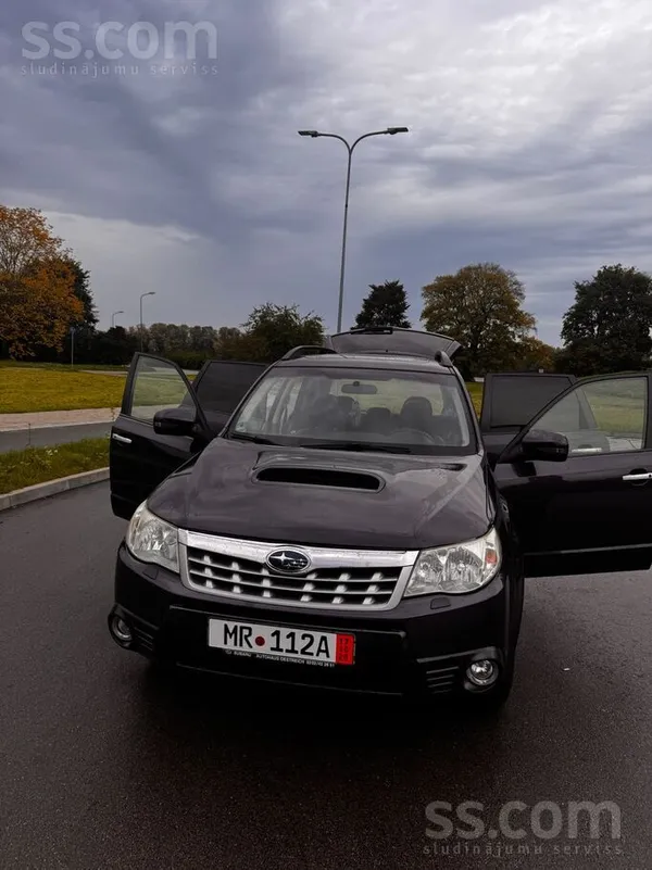 Subaru Forester e-Boxer, 2.0D; mehāniskā pārnesumkārba, 4x4
Ziemas riepu ko