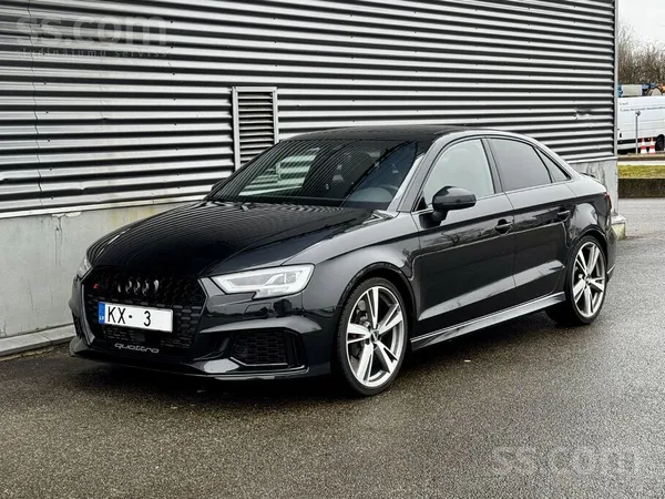 Audi Audi Rs3 2, 5 benzīna dzinējs ar 294 kw/400 zs, qu