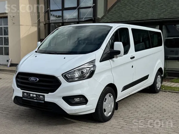 Ford Transit Custom. 7+1 sēdvietas (var mainīt ari uz 8+1 vietām)
Cena norā
