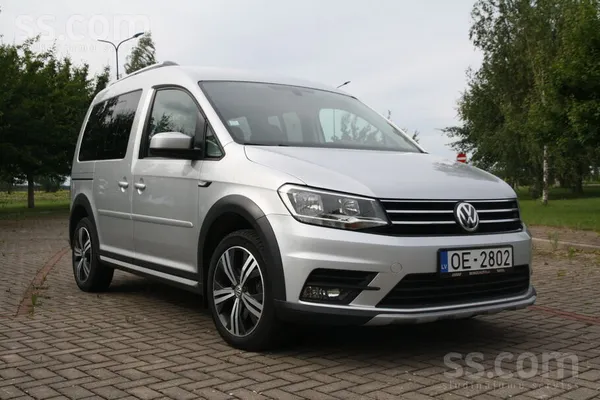 VW Caddy Alltrack 2.0D, ar 110kW/150zs
Vizuāli un tehniski ideālā stāvokl