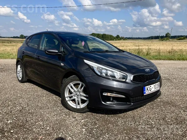Kia Cee’D 1.4i, 74kW, 2016.gada, nobraukums 164 800 km .
Ļoti labā tehniskā