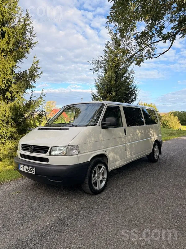 Volkswagen VW T4 Carvelle 9 vietas, garā bāze, 2.5D 65kw, man