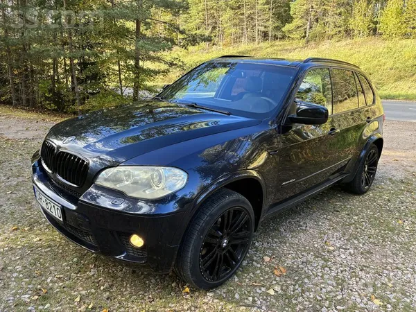 BMW X5 2011, 3.0D dīzelis, Automāts, SUV/Apvidus, Zils — Latvijā