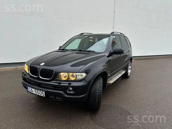 Pārdod BMW X5 (E53) ar jaudīgo, izturīgo un ekonomisko 160 kW dīzeļdzinēju u