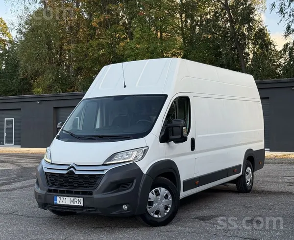 Citroen Jumper 2017, 2.0D dīzelis, Manuāls, Furgons, Balts — Latvijā