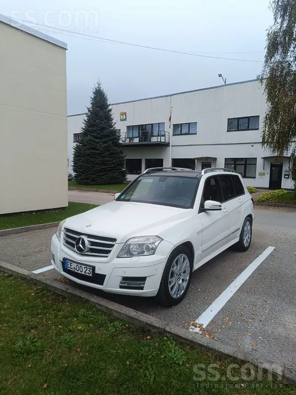 Mercedes GLK 350 2010, 3.0D dīzelis, Automāts, SUV/Apvidus, Balts — Latvijā