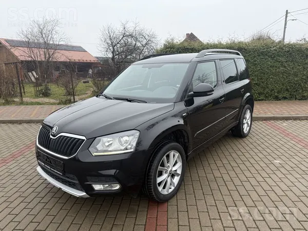 Skoda Yeti 2017, 2.0D dīzelis, Manuāls, SUV/Apvidus, Melns — Latvijā