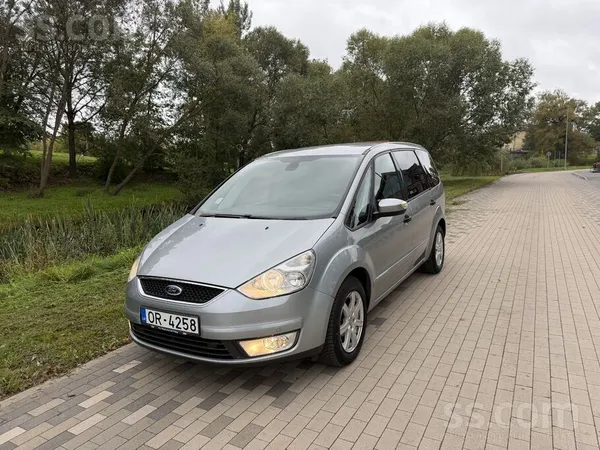 Ford Galaxy 2009, 2.0D dīzelis, Manuāls, Furgons, Pelēks — Latvijā