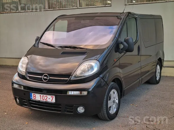 Tikko no Vācijas Opel Vivaro "Westfalia", 1.9 dti, 74 kw, 6 ātrumi, 6 sēdvie