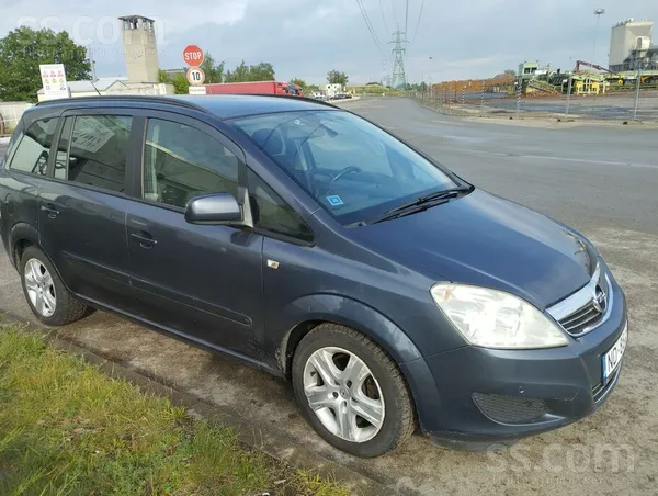 Opel Zafira 2010, 1.7D dīzelis, Manuāls, Furgons, Pelēks — Latvijā