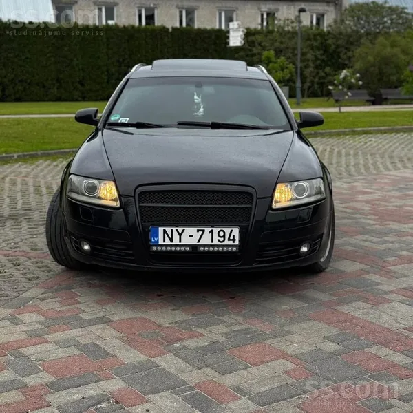 Audi A6 2005, 3.0D dīzelis, Automāts, Universāls, Melns — Latvijā