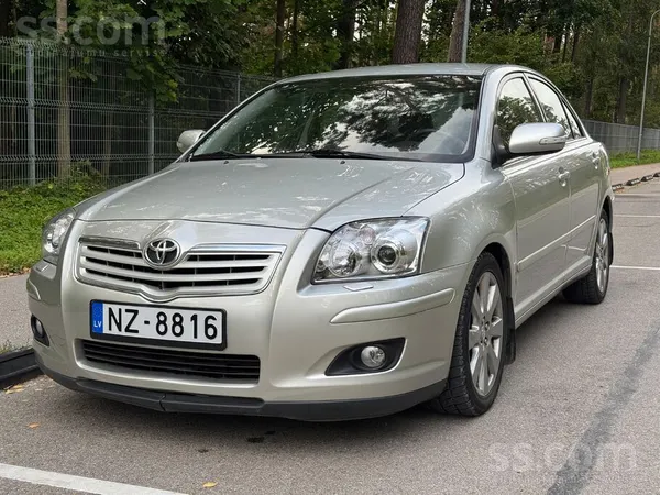 Toyota Avensis 2008, 2.0 benzīns, Automāts, Sedans, Sudrabs — Latvijā