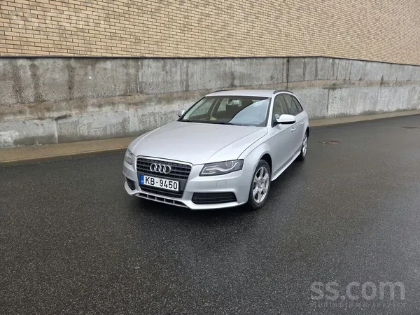 Pārdodu Audi A4, 2009. gada. Nesen izieta tehniskā apskate. Auto tehniski br