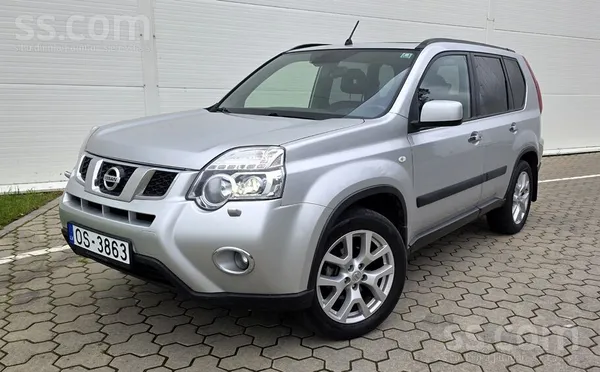 Nissan X-Trail 2012, 2.0D dīzelis, Manuāls, SUV/Apvidus, Pelēks — Latvijā