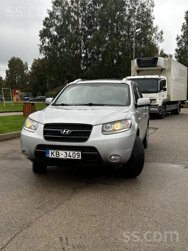Hyundai Santa FE 2006, 2.2D dīzelis, Automāts, SUV/Apvidus, Sudrabs — Latvijā