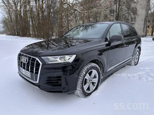 Audi Q7 3, 0 Tfsi, 340 Hp/250 kW, B&o skaņa, soft close, brūns ādas salons u