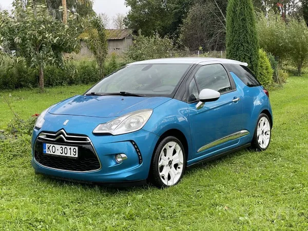 Citroen DS 2011, 1.6 benzīns, Manuāls, Kupeja, Zils — Latvijā