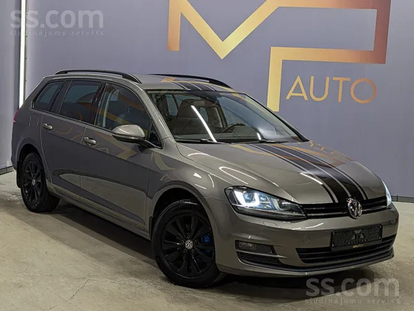VW Golf Vii Variant 2015 Highline Dsg 1.4tsi 92.kw/125.zs Tungsten Silver Me