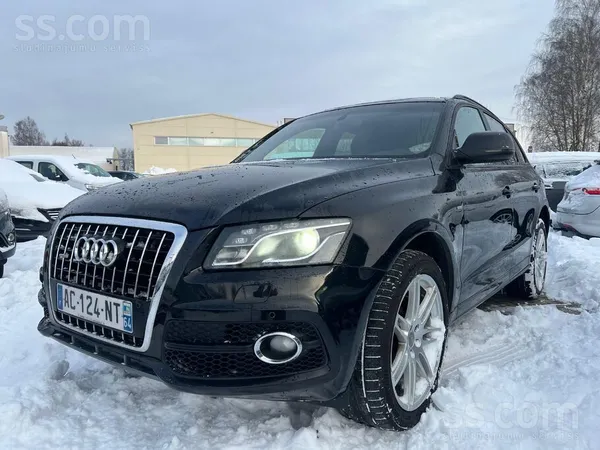 No Francijas. Audi Q5 pilnais Sline, Quattro (4x4), 3.0d 176Kw/239Zs, Automā