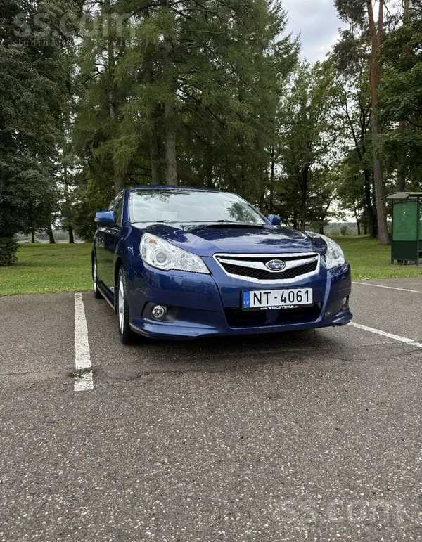 Subaru Legacy 2012, 2.0D dīzelis, Manuāls, Universāls, Zils — Latvijā