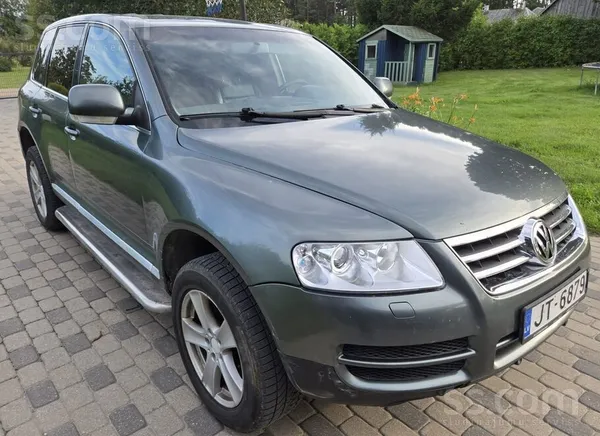 Volkswagen VW Touareg 2, 5tdi 128kw, automāts, 4x4, ādas salo