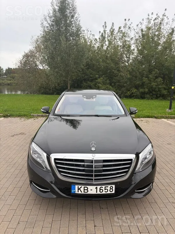 Mercedes S350 2014, 3.0D dīzelis, Automāts, Sedans, Melns — Latvijā