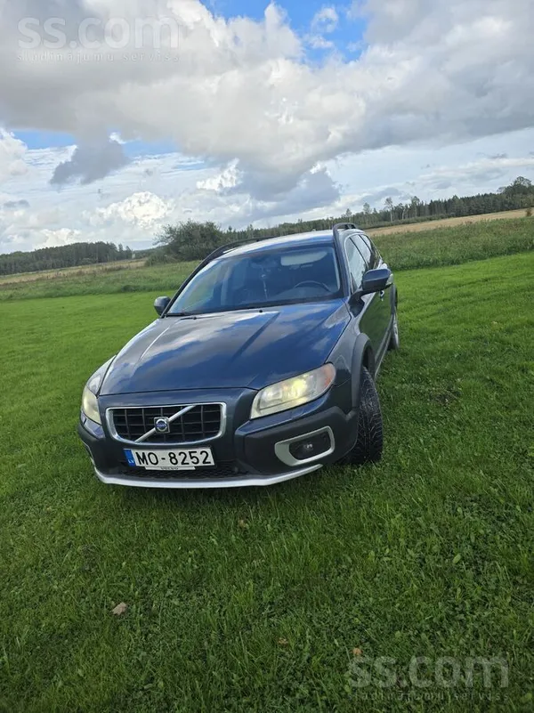 Volvo XC 70 2008, 2.4D dīzelis, Automāts, Universāls, Zils — Latvijā