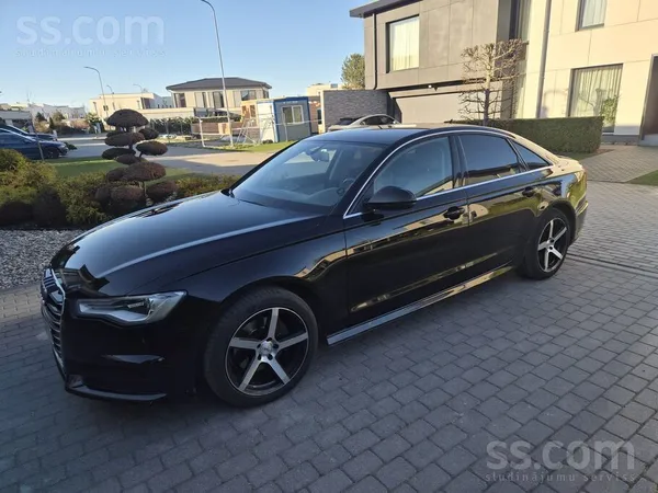 Audi A6 2017, 2.0D dīzelis, Automāts, Sedans, Melns — Latvijā