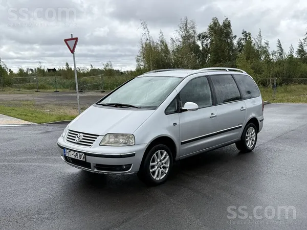 Volkswagen 2008 VW Sharan 1.9Tdi, 85kw, Automāts